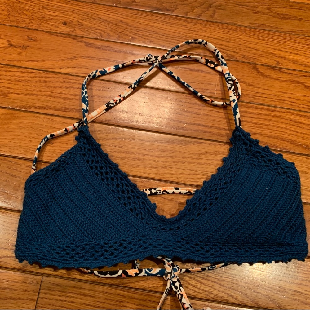Hot crochet bikini top